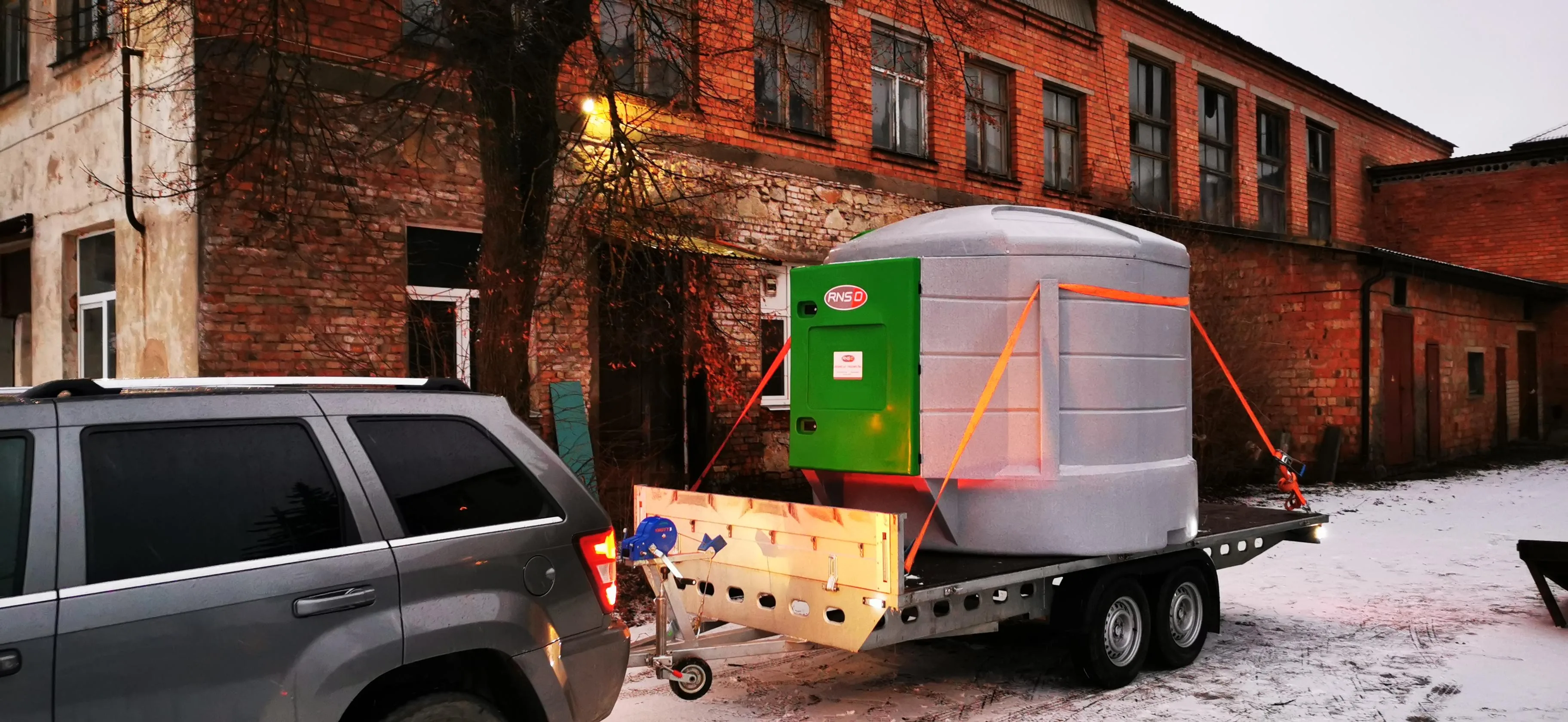 FORTIS X-tank 5000l dodas pie jauna saimnieka